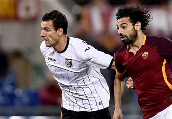 م حترفين بالفيديو تسديدة صلاح تضع روما في المقدمة أمام باليرمو