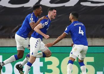 مايكل كين إيفرتون أظهر شخصية رائعة أمام ولفرهامبتون