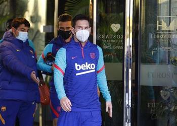 سبورت ميسي يغيب عن تدريبات برشلونة الجماعية قبل ساعات من مباراة ريال سوسيداد