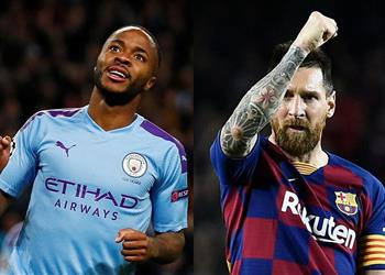 ستيرلينج يتفوق على ميسي بعد فوز مانشستر سيتي أمام برايتون