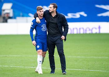 مستشهد ا بـ نجوم ليفربول لامبارد يدافع عن فيرنر بعد تراجع أرقامه مع تشيلسي