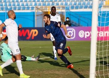 فيديو رمضان صبحي يقود بيراميدز للفوز بثلاثية على المقاولون في الدوري