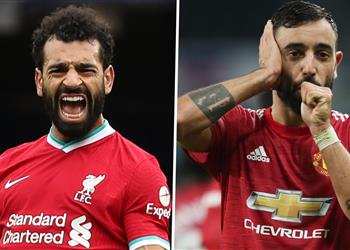 برونو فيرنانديز يتفوق على محمد صلاح بإنجاز مميز في الدوري الإنجليزي