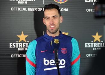 بوسكيتس مشاركة ميسي أمام بلباو ستجعل حظوظنا أكبر وهذا سر تطور برشلونة