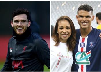 زوجة تياجو سيلفا ساخرة من روبرتسون بن تشيلويل أفضل منك