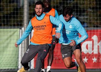 ثنائي ريال مدريد يورط زيدان قبل مباراة ألكويانو في كأس ملك إسبانيا