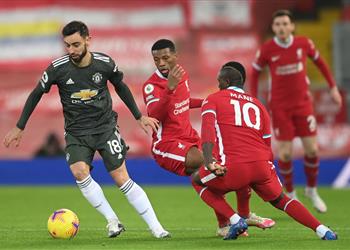 ترتيب الدوري الإنجليزي بعد تعادل ليفربول مع مانشستر يونايتد