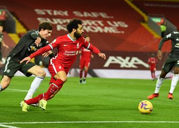 تعرف على تقييم محمد صلاح في مباراة ليفربول ومانشستر يونايتد