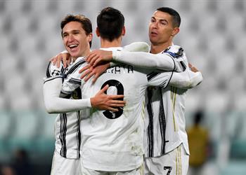 تشكيل يوفنتوس ضد إنتر ميلان رونالدو وموراتا في الهجوم وكييزا أساسي ا