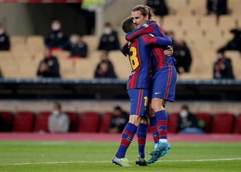 فيديو جريزمان يسجل هدف برشلونة الثاني أمام أتلتيك بلباو