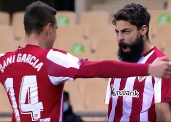 فيديو في الوقت القاتل فيلاليبري يسجل هدف أتلتيك بلباو الثاني أمام برشلونة