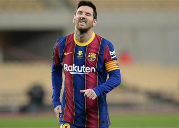 ماركا برشلونة ي قدم احتجاج ا رسمي ا ضد طرد ميسي في نهائي السوبر الإسباني