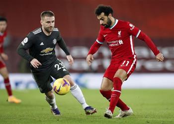 مهاجم تشيلسي السابق محمد صلاح كان خائف ا من لوك شاو في مباراة ليفربول ومانشستر يونايتد