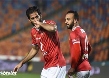 قائمة الأهلي لمباراة المقاولون العرب عودة مروان وصلاح محسن
