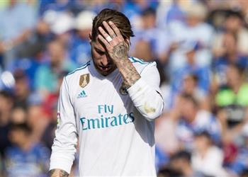 راموس يتحامل على نفسه وي نقذ زيدان من ورطة دفاعية