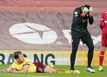 ترتيب الدوري الإنجليزي الممتاز بعد هزيمة ليفربول أمام بيرنلي