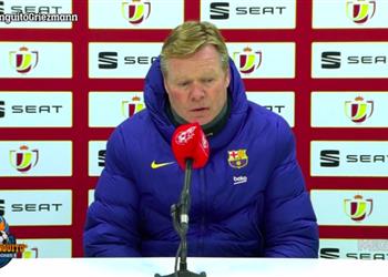 كومان غاضب ا رغم الفوز على كورنيلا لا ي مكن لـ برشلونة إهدار ركلتي جزاء