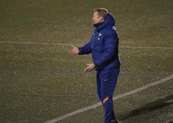 كومان يوجه رسالة لشباب برشلونة بعد الانتصار على كورنيلا وي صر ح صعبنا المباراة على أنفسنا