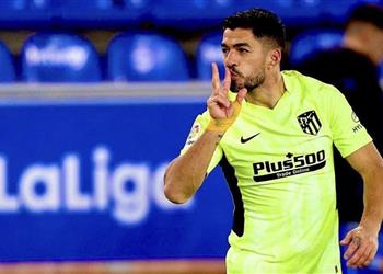 سواريز بعد الانتصار على إيبار خ ضنا حرب ا وأتلتيكو مدريد قادر على الفوز بالألقاب