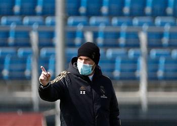 ريال مدريد ي علن إصابة زيدان بـ فيروس كورونا