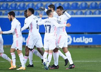 فيديو كاسيميرو يسجل هدف ريال مدريد الأول أمام ديبورتيفو ألافيس