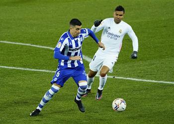 فيديو خوسيلو يسجل هدف ديبورتيفو ألافيس الأول أمام ريال مدريد