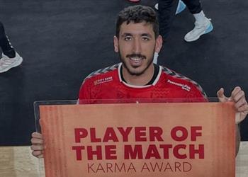 يحيى خالد أفضل لاعب في مباراة مصر وسلوفينيا بـ كأس العالم لكرة اليد