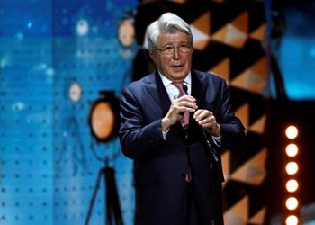 رئيس أتلتيكو مدريد سواريز أفضل مهاجم في أوروبا ومحظوظون بوجوده