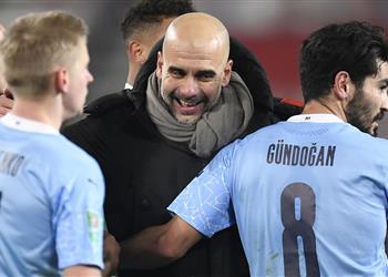 جوارديولا بعد خماسية مانشستر سيتي احترمنا وست بروميتش وكنا متواضعين