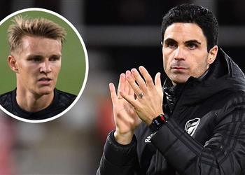 أرتيتا عن انتقال أوديجارد لـ آرسنال موهبة استثنائية وسيوفر لنا خيارات هجومية عالية