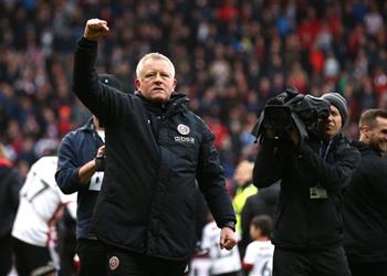 مدرب شيفيلد بعد الفوز على مانشستر يونايتد سأعيد اللاعبين إلى الأرض غد ا