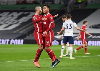 فيديو فيرمينو يسجل هدف ليفربول الأول أمام توتنهام