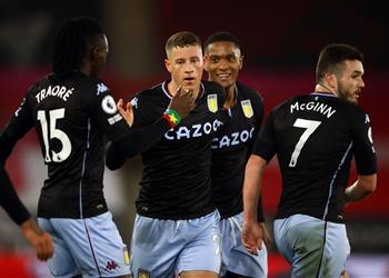 فيديو في غياب تريزيجيه والمحمدي أستون فيلا يتخطى ساوثهامبتون بهدف في البريميرليج