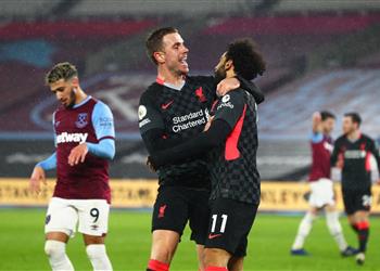 محمد صلاح يحصد أعلى تقييم في مباراة ليفربول ووست هام