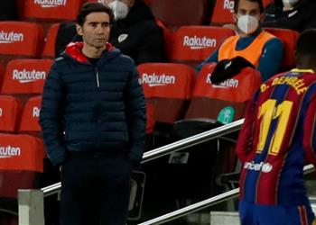 مارسيلينو تفوقنا على برشلونة في الشوط الثاني وميسي استثنائي