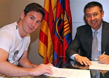 بارتوميو في رسالة جديدة تسريب عقد ميسي جريمة ومن الخبث لومه على مشاكل برشلونة