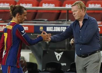 كومان جريزمان يضحي من أجل برشلونة والحديث عن تسريبات ميسي أصبح سخيف ا