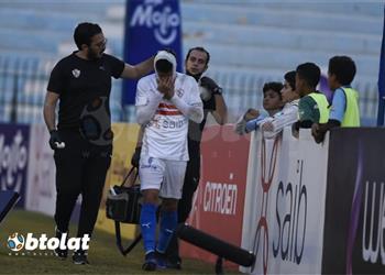 طبيب الزمالك يوضح تطورات إصابة محمد عبد الغني وموقفه من تدريبات الغد