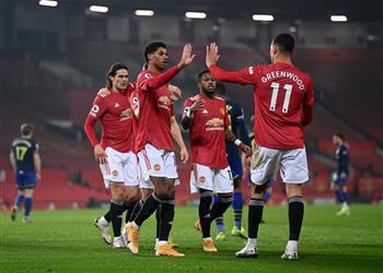 فيديو بتسعة أهداف مانشستر يونايتد يكتسح ساوثهامبتون ويضغط على مانشستر سيتي في البريميرليج