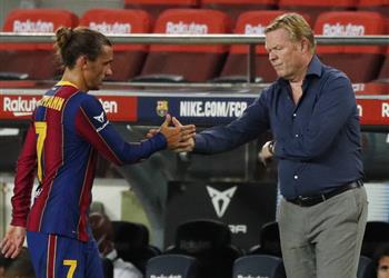 تشكيل برشلونة أمام غرناطة تير شتيجن أساسي ا وميسي وجريزمان في الهجوم