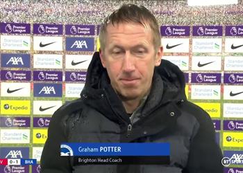 مدرب برايتون بعد تخطي ليفربول دافعنا بحياتنا ونادر ا ما يفوز فريق مثلنا في الأنفيلد