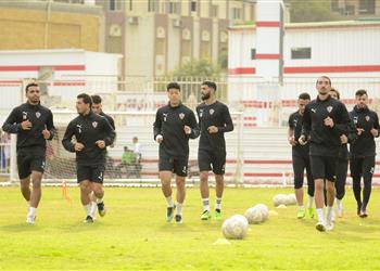 مران الزمالك باتشيكو يجتمع مع اللاعبين وتأهيل ثلاثي الفريق