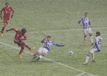 في البروفة الأخيرة لـ الأهلي بايرن ميونخ يكتفي بهدف أمام هيرتا برلين بالدوري الألماني