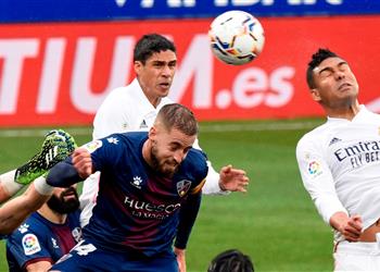 فيديو فاران يسجل هدف ريال مدريد الثاني أمام هويسكا