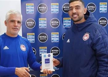 جائزة فردية جديدة لـ أحمد حسن كوكا مع أولمبياكوس