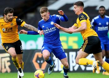 ليستر سيتي يتعثر أمام وولفرهامبتون وي قدم هدية لـ ليفربول في الدوري الإنجليزي