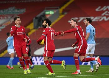 ترتيب هدافي الدوري الإنجليزي بعد هدف محمد صلاح في مباراة ليفربول ومانشستر سيتي