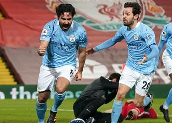 جوندوجان ليفربول لم يكن لديه فرص سوى ركلة جزاء محمد صلاح