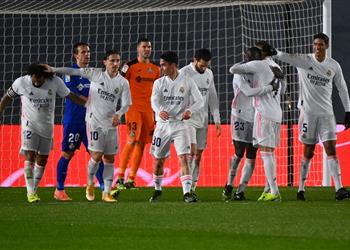 فيديو ريال مدريد يقفز لوصافة الدوري الإسباني بثنائية في خيتافي