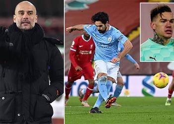 جوارديولا يؤكد إيدرسون خيار بالنسبة لنا لتنفيذ ركلات الجزاء